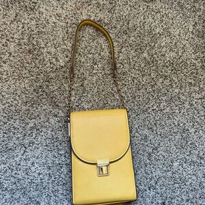 Ginanni Bini Elegant Yellow Shoulder Bag